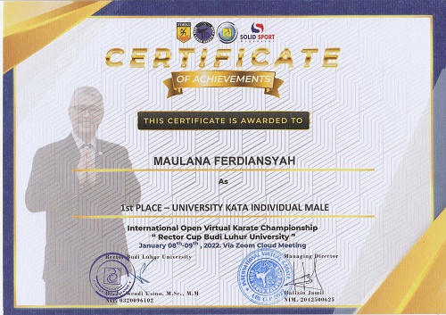 Tim Karate Universitas Budi Luhur Meraih Prestasi 3 Medali Emas, 3 ...