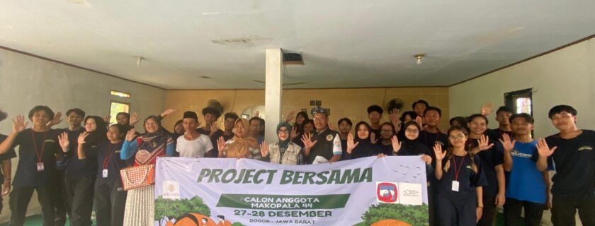 Makopala UBL Sustainibility Project: Edukasi, Aksi Bersih Sampah, dan Aksi Tanam Pohon di Ciaruteun Ilir